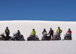 Групповые туры на снегоходах по Алтаю
