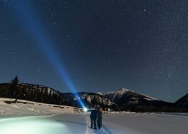 звездное небо в снегоходном туре